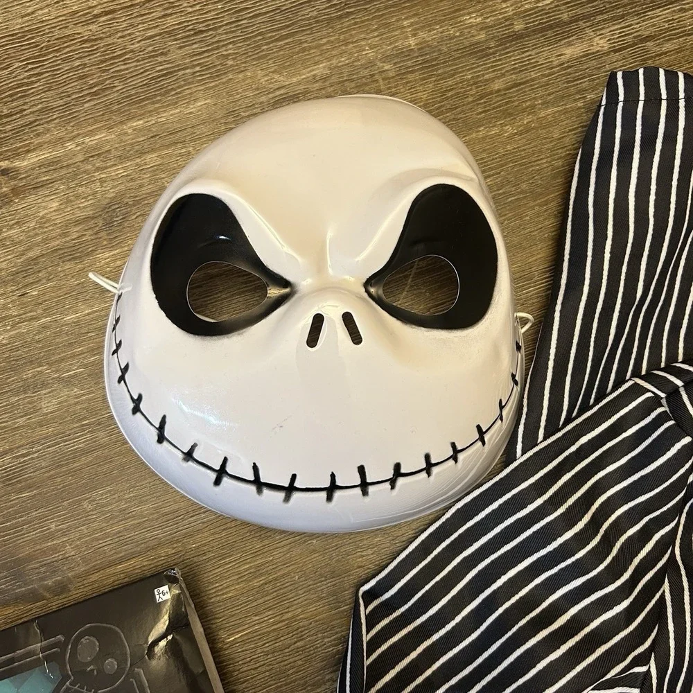 Disney Nightmare Before Christmas Jack Skellington Child Costume Medium 8-10